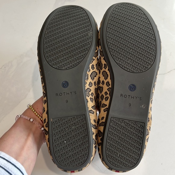 Rothy’s leopard print ballet shoe - Picture 3 of 5